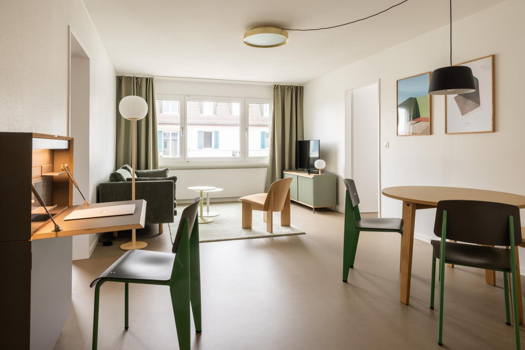 Ema House Serviced Apartments Aussersihl Цюрих Екстер'єр фото